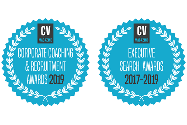 CV MAGAZINE – “Executive Search Awards 2017-2019” & “Corporate Coaching & Recruitment Awards 2019”