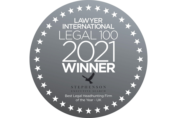 Lawyer International – “Best Legal Headhunting Firm of the Year – UK” 2021