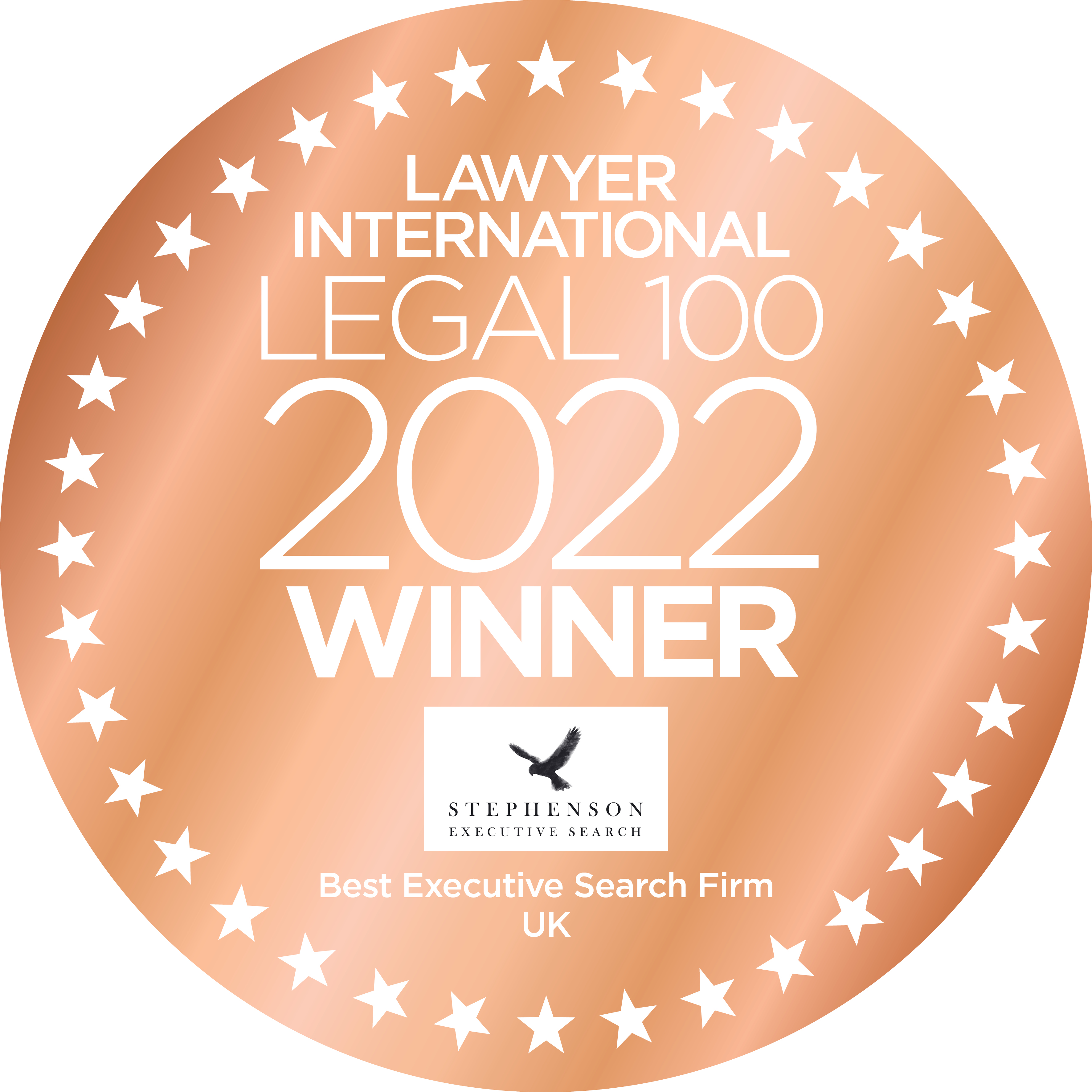 Lawyer International – “Best Executive Search Firm – UK” 2022